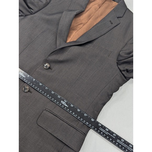 Jos. A. Bank Blazer Sport Coat Suit Jacket 100% Wool Slim Fit 39R 40" Chest EUC - Picture 9 of 14